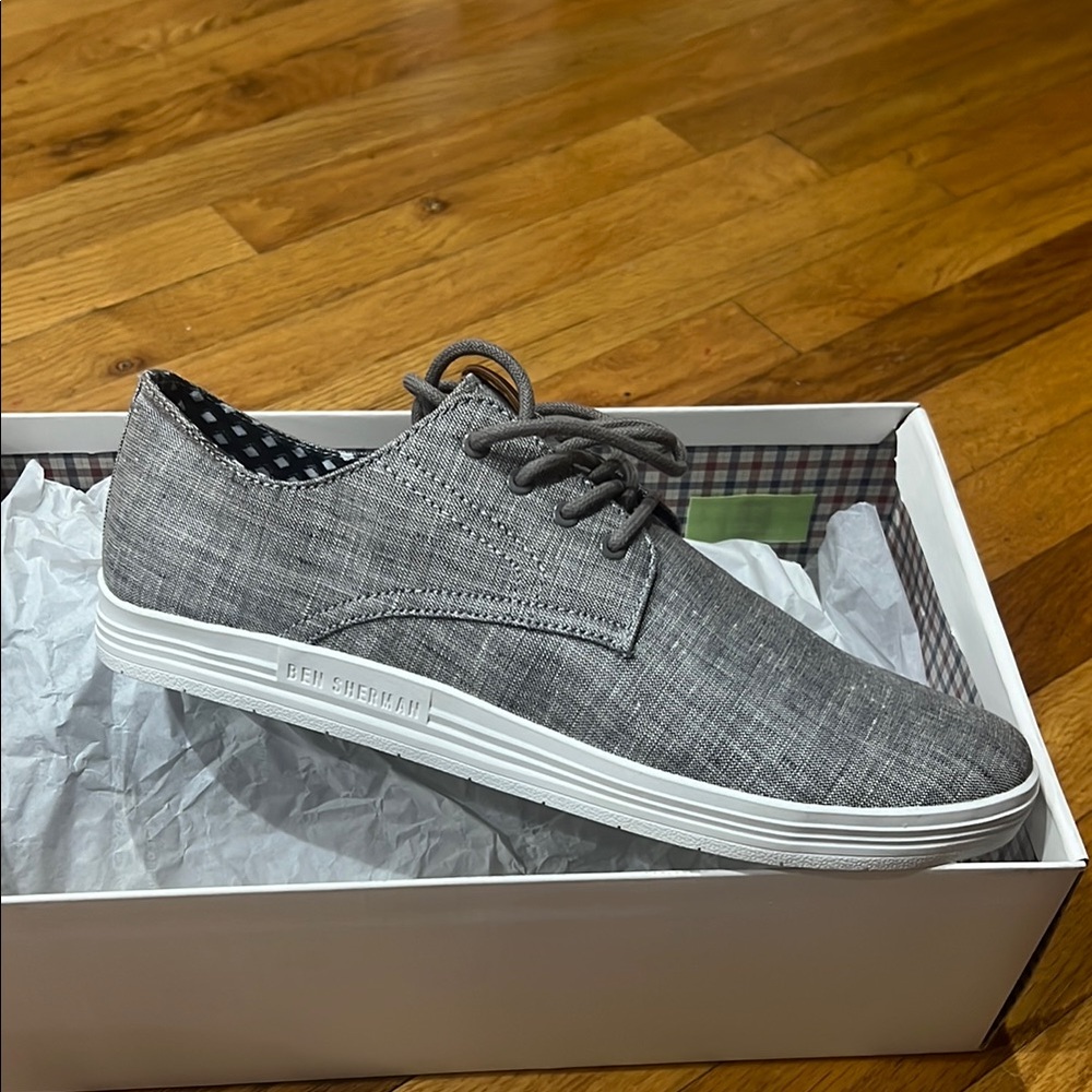 Ben Sherman Charcoal Gray Men's Sneakers